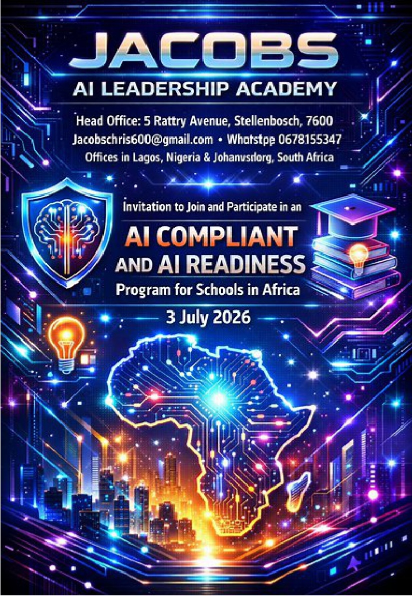 JACOBS AI Leadership Academy — AI Compliant and AI Readiness Program for Schools in Africa
